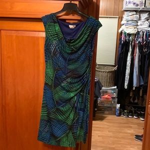 Cute dress size 12 like new cowl  neck line